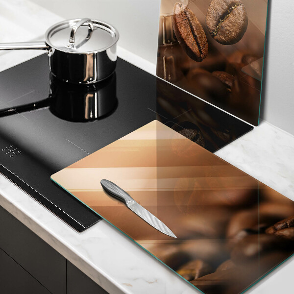 Főzőlap védő üveglap Kávébab