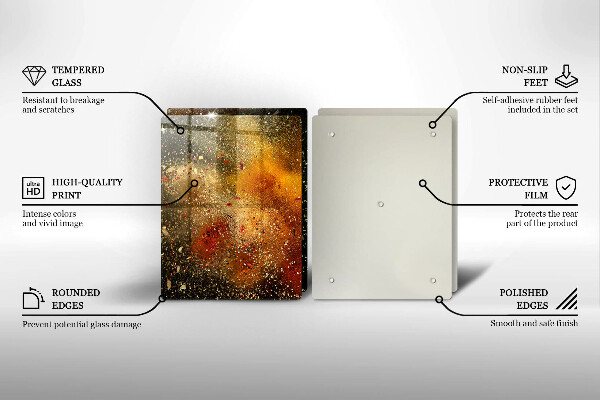 Főzőlap védő üveglap Színes fűszerek