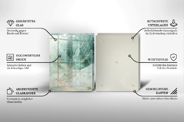 Főzőlap védő üveglap Kő szerkezet