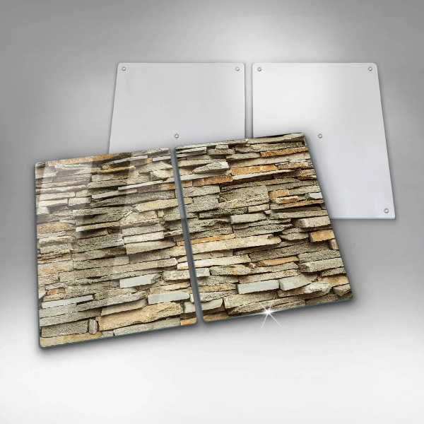 Főzőlap védő üveglap Díszítő kövek