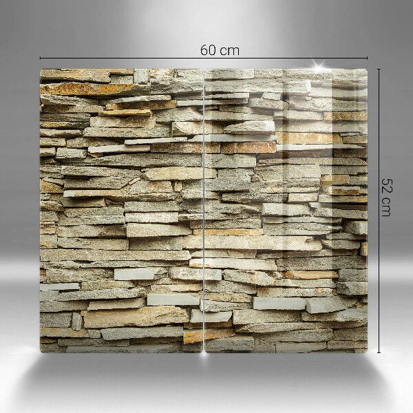 Főzőlap védő üveglap Díszítő kövek