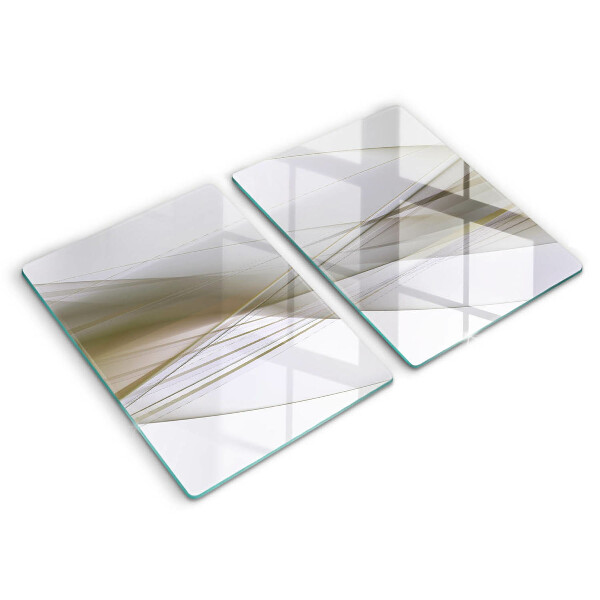 Főzőlap védő üveglap Absztrakt vonalak tervezése