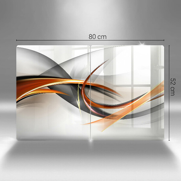 Főzőlap védő üveglap Modern formák