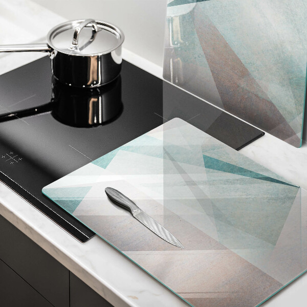 Főzőlap védő üveglap Éles absztrakció