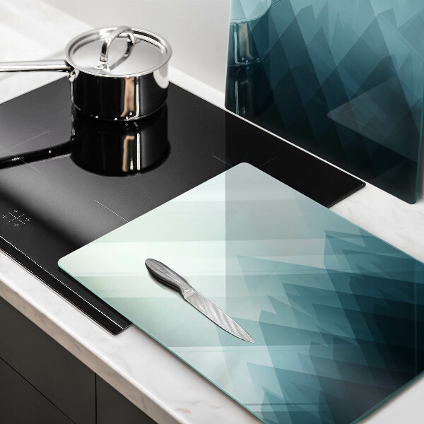 Főzőlap védő üveglap Absztrakt hegyek