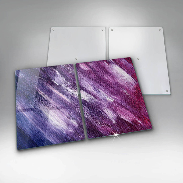 Főzőlap védő üveglap Festék absztrakció