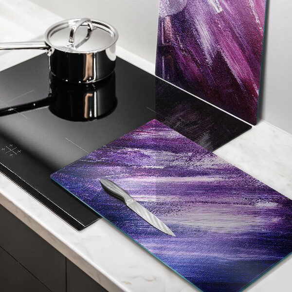 Főzőlap védő üveglap Festék absztrakció