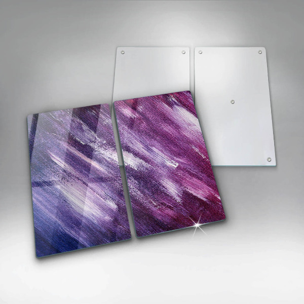 Főzőlap védő üveglap Festék absztrakció