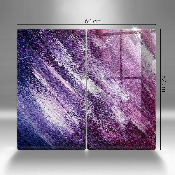 Főzőlap védő üveglap Festék absztrakció