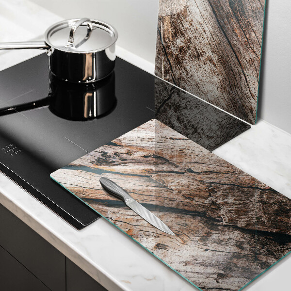 Főzőlap védő üveglap Fa szerkezet