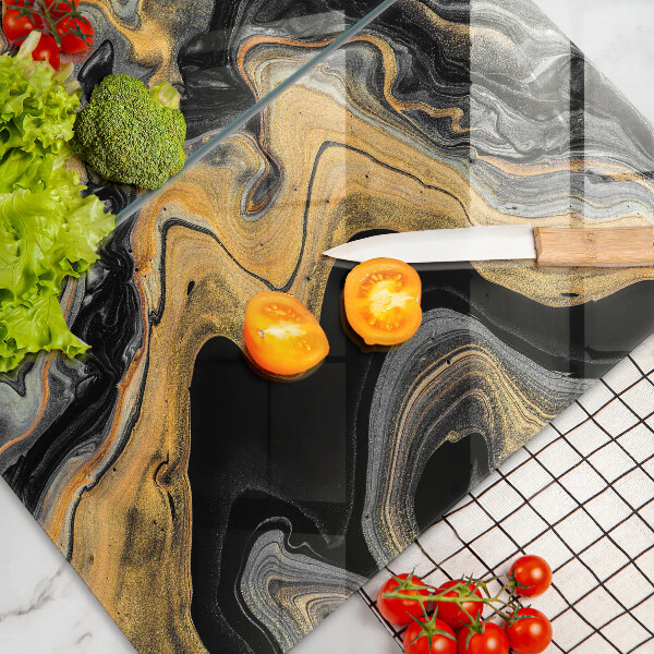 Főzőlap védő üveglap Absztrakt szerkezet