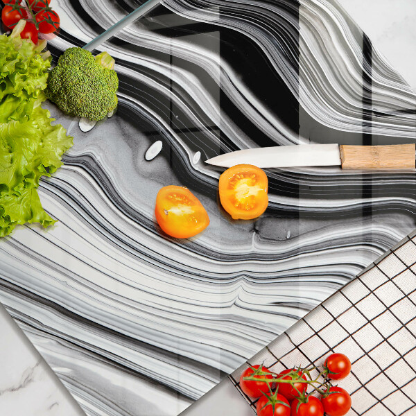 Főzőlap védő üveglap Tinta absztrakció