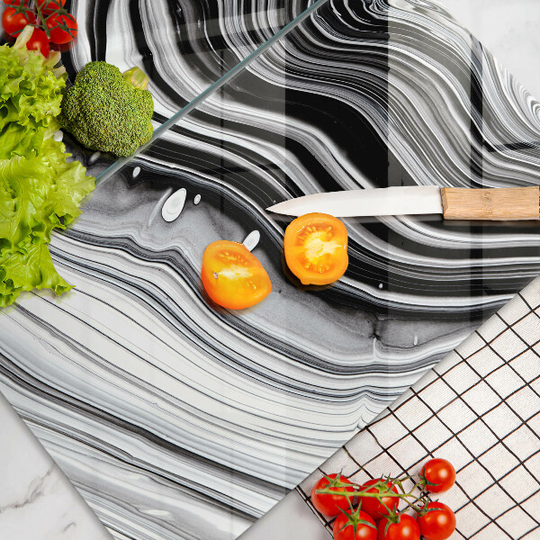 Főzőlap védő üveglap Tinta absztrakció