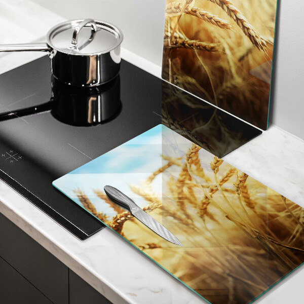 Főzőlap védő üveglap Kalász gabonafélék a területen