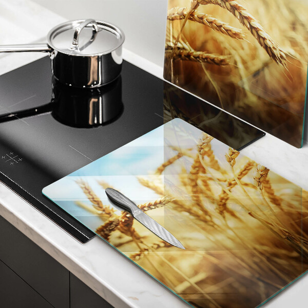 Főzőlap védő üveglap Kalász gabonafélék a területen