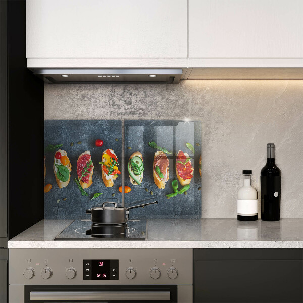 Főzőlap védő üveglap Színes szendvicsek