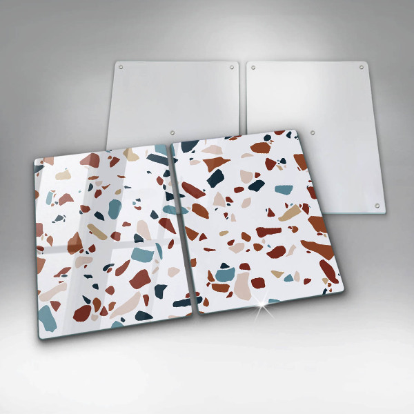 Főzőlap védő üveglap Díszítő kő