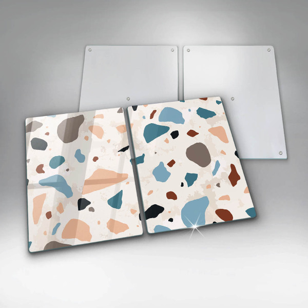 Főzőlap védő üveglap Dekoratív kőedény