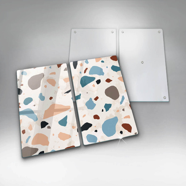 Főzőlap védő üveglap Dekoratív kőedény