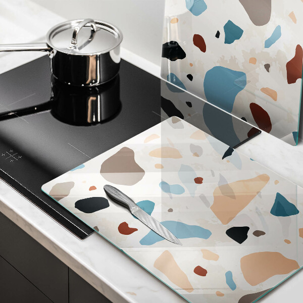 Főzőlap védő üveglap Dekoratív kőedény