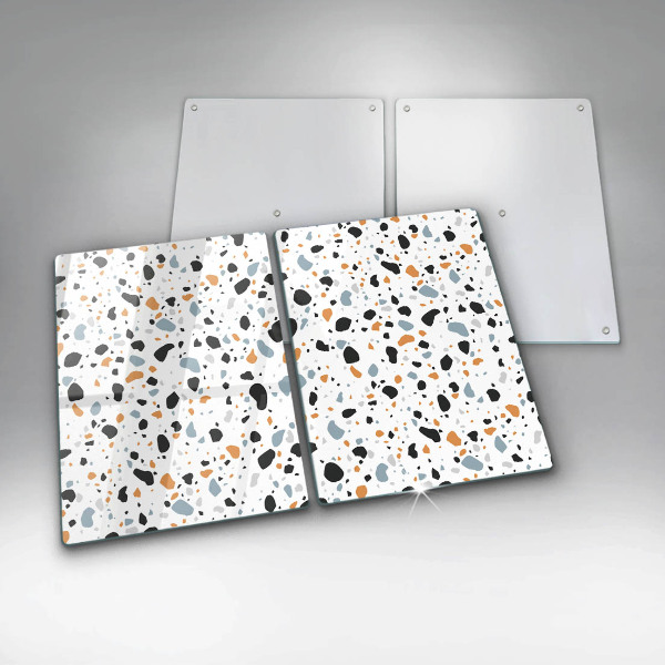 Főzőlap védő üveglap Dekoratív kőedény