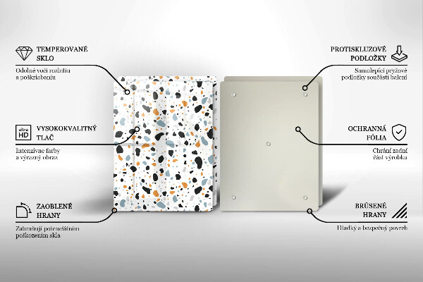 Főzőlap védő üveglap Dekoratív kőedény