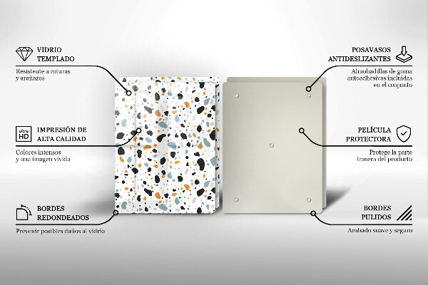 Főzőlap védő üveglap Dekoratív kőedény