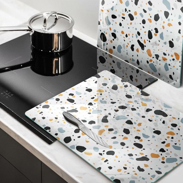 Főzőlap védő üveglap Dekoratív kőedény