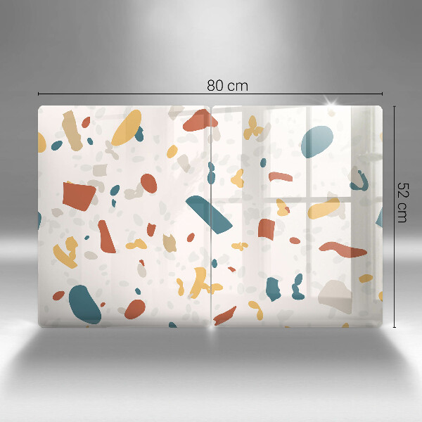 Főzőlap védő üveglap Dekoratív kőedény