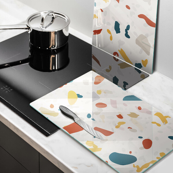 Főzőlap védő üveglap Dekoratív kőedény