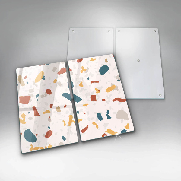 Főzőlap védő üveglap Dekoratív kőedény