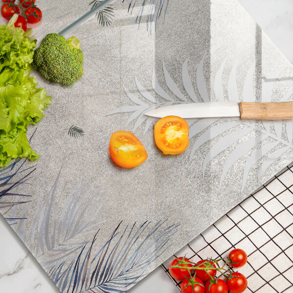Főzőlap védő üveglap Finom levelek