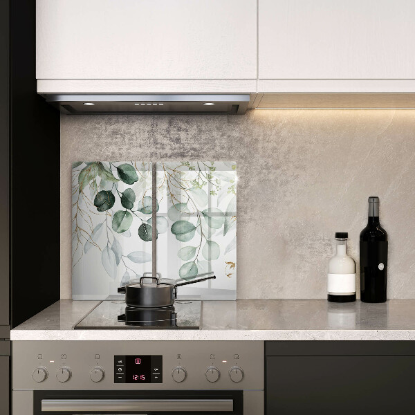 Főzőlap védő üveglap Festett növények