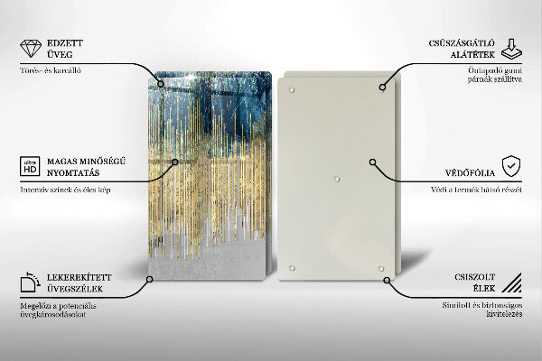 Főzőlap védő üveglap Tervezői absztrakció