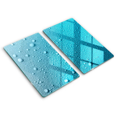 Főzőlap védő üveglap Vízcseppek