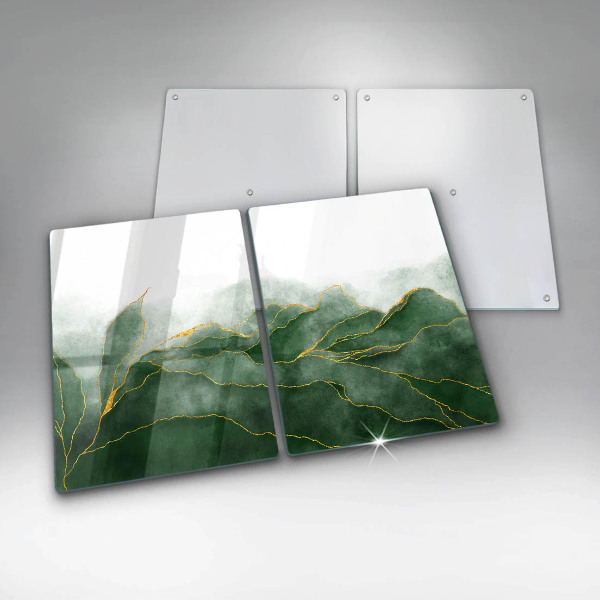 Főzőlap védő üveglap Absztrakt természet