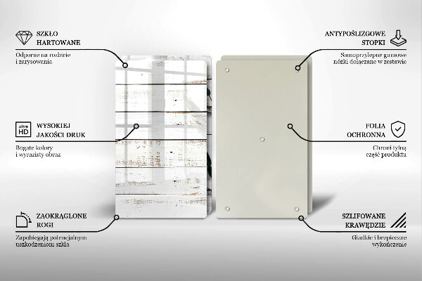 Főzőlap védő üveglap Régi táblák és levelek