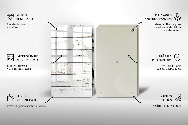 Főzőlap védő üveglap Régi táblák és levelek