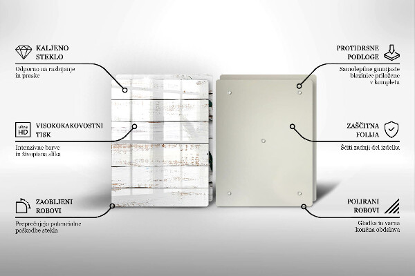 Főzőlap védő üveglap Régi táblák és levelek