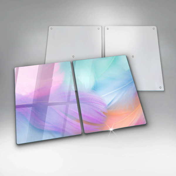 Főzőlap védő üveglap Pasztell tollak