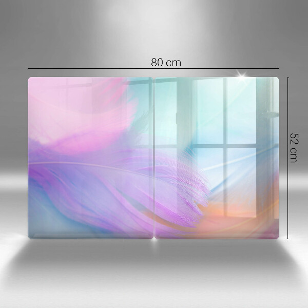 Főzőlap védő üveglap Pasztell tollak