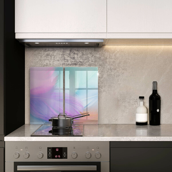 Főzőlap védő üveglap Pasztell tollak