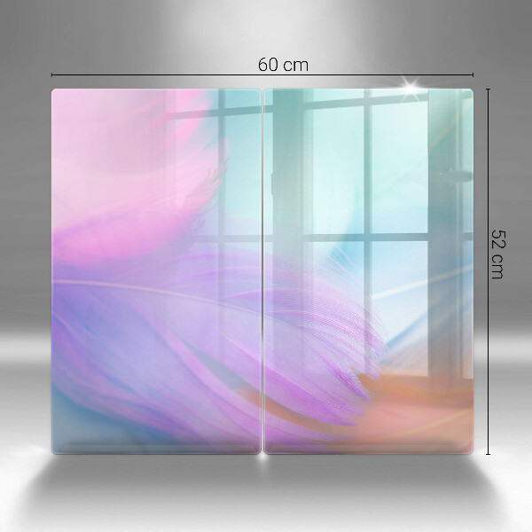 Főzőlap védő üveglap Pasztell tollak