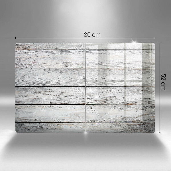 Főzőlap védő üveglap Világos fa táblák