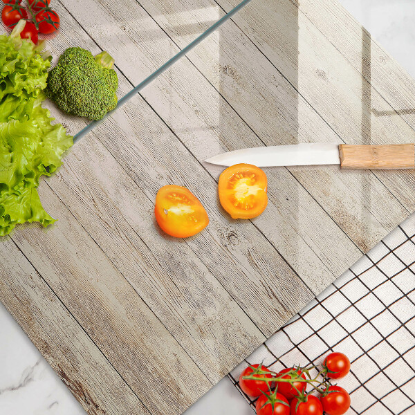 Főzőlap védő üveglap Fadeszkák