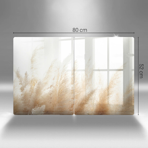 Főzőlap védő üveglap Pampa fű