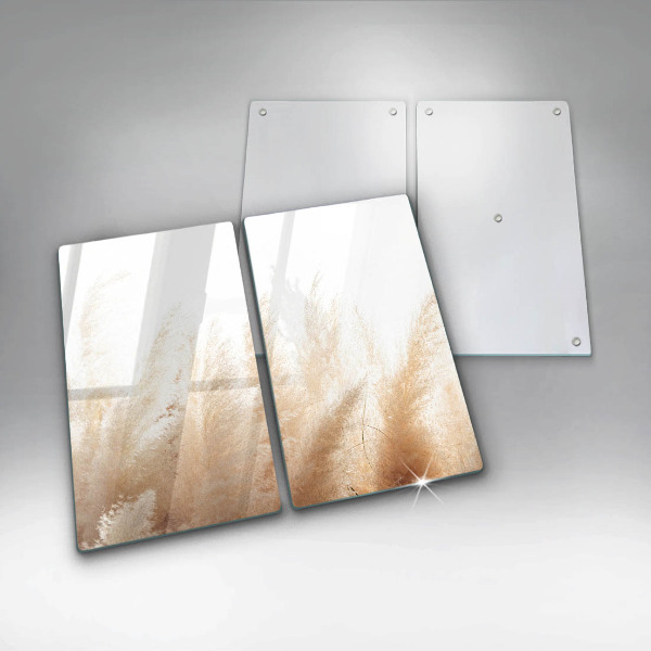 Főzőlap védő üveglap Pampa fű