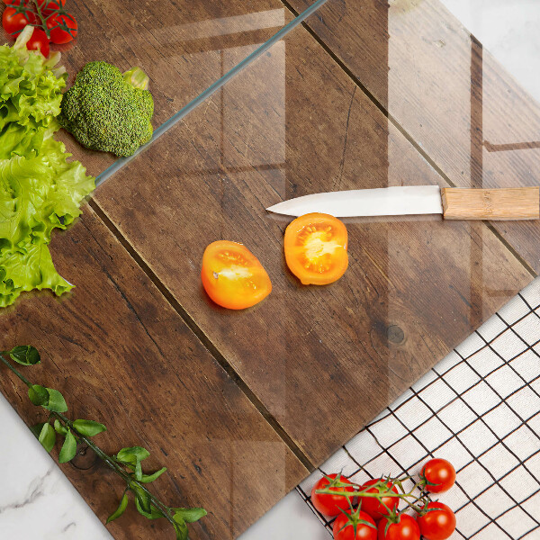 Főzőlap védő üveglap Fa táblák és levelek