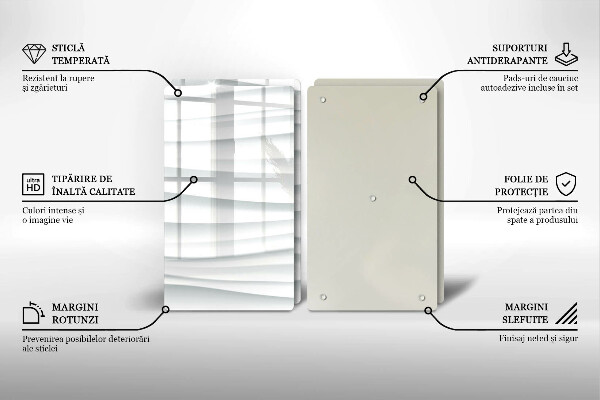 Főzőlap védő üveglap Modern szerkezet