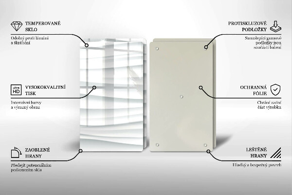 Főzőlap védő üveglap Modern szerkezet